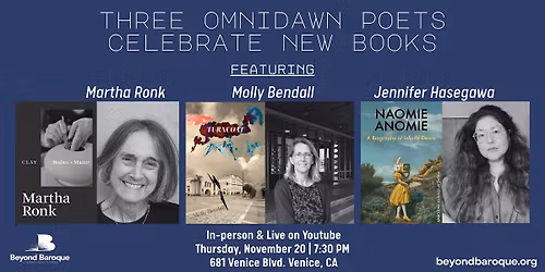 Three Omnidawn Poets Celebrate New Books