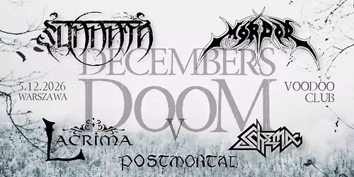 DECEMBER'S DOOM V: DOROCZNE \u015aWI\u0118TO POLSKIEGO DOOM METALU (JUBILEUSZ)