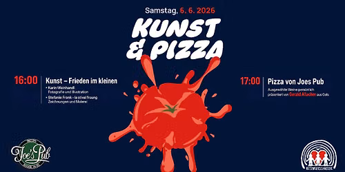Kunst & Pizza (mit Weinpr\u00e4sentation)
