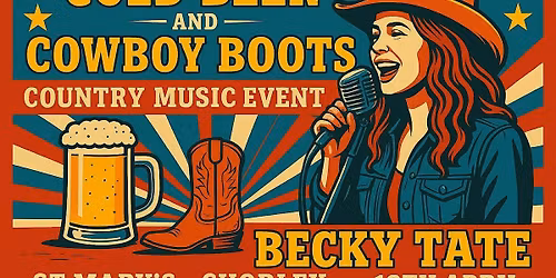 Cold Beer & Cowboy Boots - Country Music Event Chorley