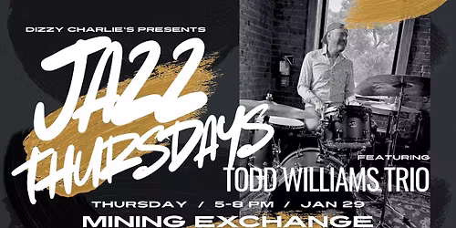 Jazz Thursdays: Todd Williams Trio 