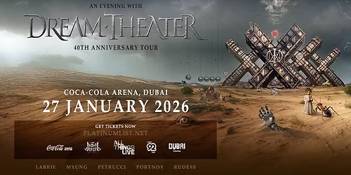 Dream Theater - 40th Anniversary Tour 2026 Live in Dubai