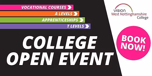 West Notts College Open Event