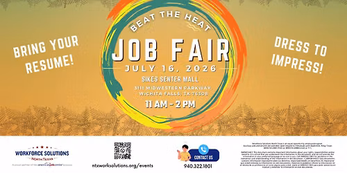 Beat the Heat Summer Job Fair