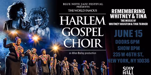 Harlem Gospel Choir - The Music Of Whitney Houston + Tina Turner