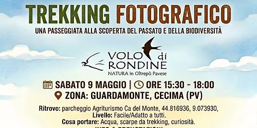 9 maggio 2026, Trekking Fotografico alla scoperta di Fossili e Biodiversit\u00e0