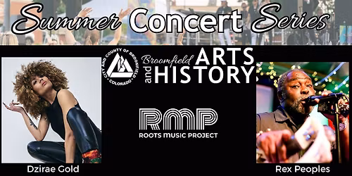 Broomfield Summer Concerts: Rex Peoples & XFactr with Dzirae Gold