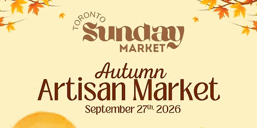 Autumn Artisan Market