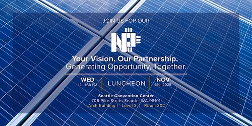Your Vision, Our Partnership, Generating Opportunity Together | Luncheon