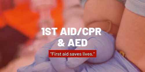 1st Aid\/CPR\/AED Certification