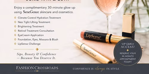Lips & Sips Glow Up Event