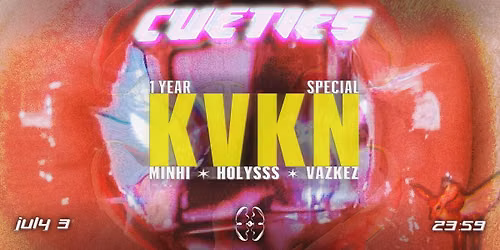 CUETIES: 1 Year Anniversary @ Den Anden Side