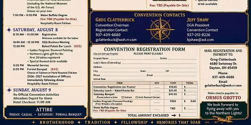 OGA August Convention