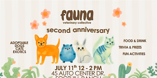 Fauna's 2nd Anniversary