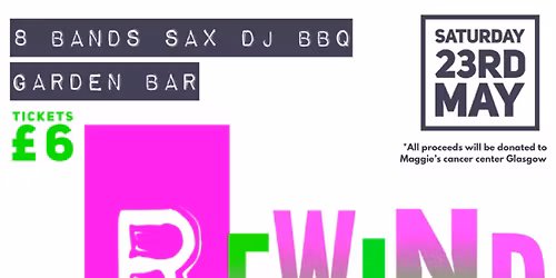 REWINDS BACK !! LIVE MUSIC ALL DAYER STAGES INSIDE & OUT BANDS DJ SAX \ud83c\udfb7 