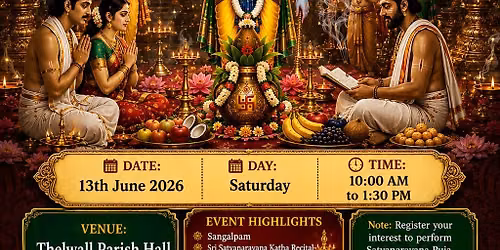 SRI SATYANARAYANA SWAMY POOJA