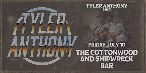 TYLER ANTHONY LIVE @ THE WOOD