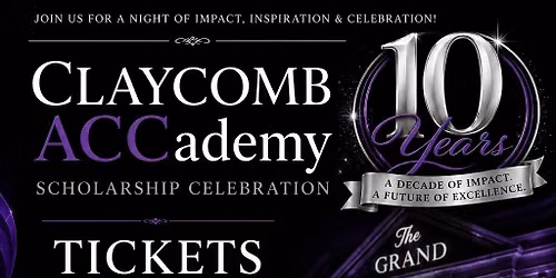 2026 Claycomb ACCademy Scholarship Gala