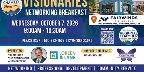 Visionaries Networking Breakfast