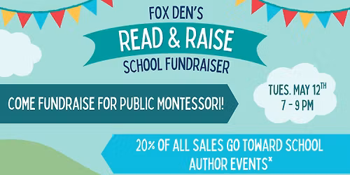 Fox Den's Read & Raise for RFPM: Literary Programming and Author Event Fundraiser