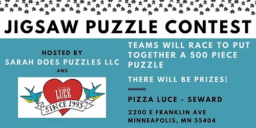 HOLIDAY THEME Team Jigsaw Puzzle Contest at Pizza Luce Seward - Dec 2025