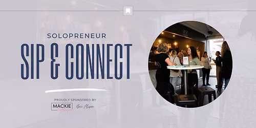 Solopreneur sip and connect - Adelaide