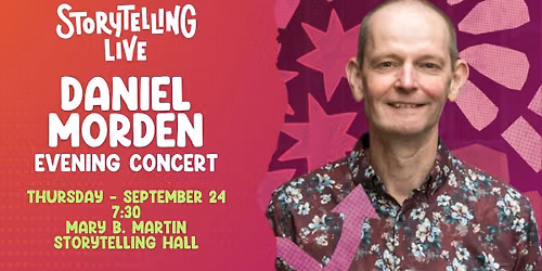 An Evening with Welsh Storyteller Daniel Morden