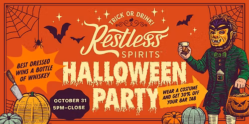 Restless Spirits Halloween Party