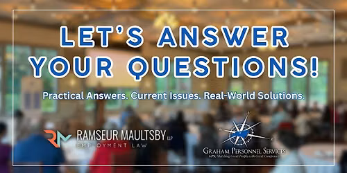 Let\u2019s Answer Your Questions!