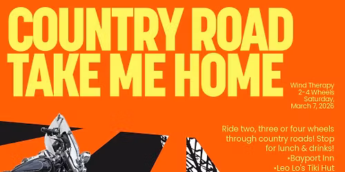 Country Road Take Me Home, Ride, Lunch, Ride