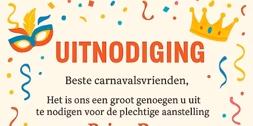 aanstelling Prins Benny 1 van merksem