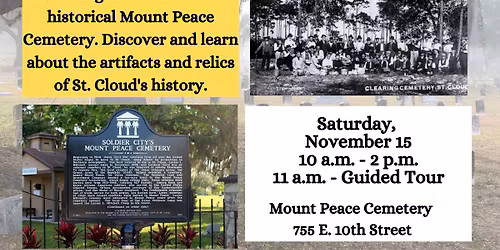 Walk in the Stones \u2013 Historic Walking Tour at Mount Peace Cemetery