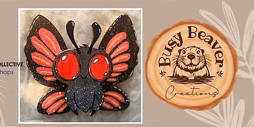 Wood & Paint Baby Mothman