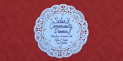 Books & Books presents: Salsa Z Community Dinner