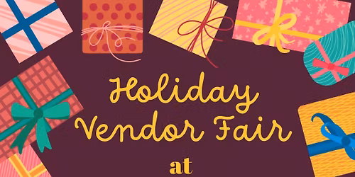 The Slater Station Holiday Vendor Fair
