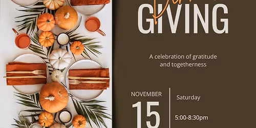 Youth thanksgiving dinner RIVERSIDE - CENTRAL COMMUNITY 