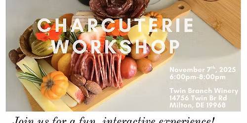 Charcuterie Workshop with Charcute D'Licious