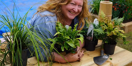 F\u00f6rel\u00e4sning med Charlie Dimmock p\u00e5 Tr\u00e4dg\u00e5rdsm\u00e4ssan 28 mars