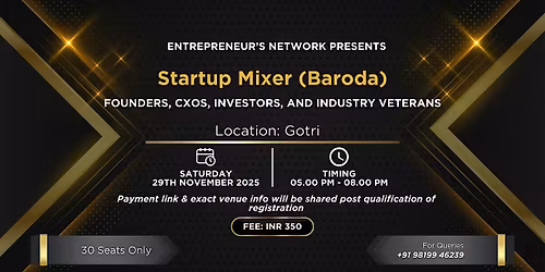 Startup Mini Meetup (Baroda)