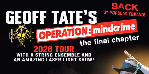 Operation Mindcrime at Northern Quest Casino - Pend Oreille Pavilion