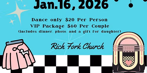 Sock Hop & Soda Shop Father Daughter Dance