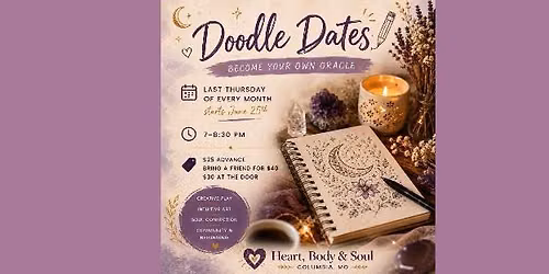 \u270f\ufe0f\u2728 Doodle Dates: Become Your Own Oracle \u2728\u270f\ufe0f w\/ Tricia Dietrich