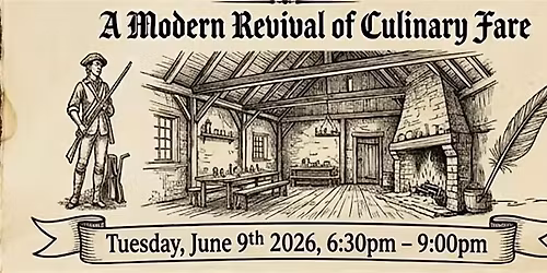 1776 Revolutionary Dinner and Beverage Pairing