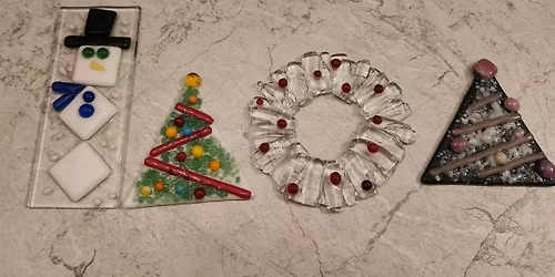 Fused Glass Ornaments