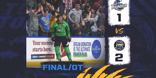 Toledo Walleye vs. Wichita Thunder