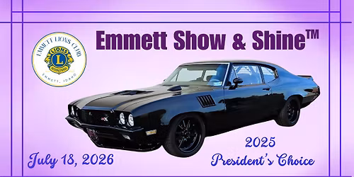 Emmett Show & Shine TM 2026