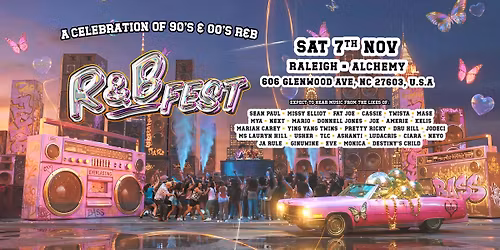 R&B Fest Is Coming To Raleigh!