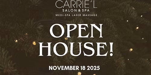 Holiday Kick- Off: Open House!