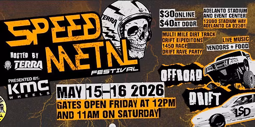 SPEED METAL - Hosted by TERRA CREW