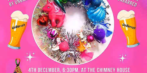 Christmas Kitsch Wreath Workshop (FREE Beer Tasting Session Included)